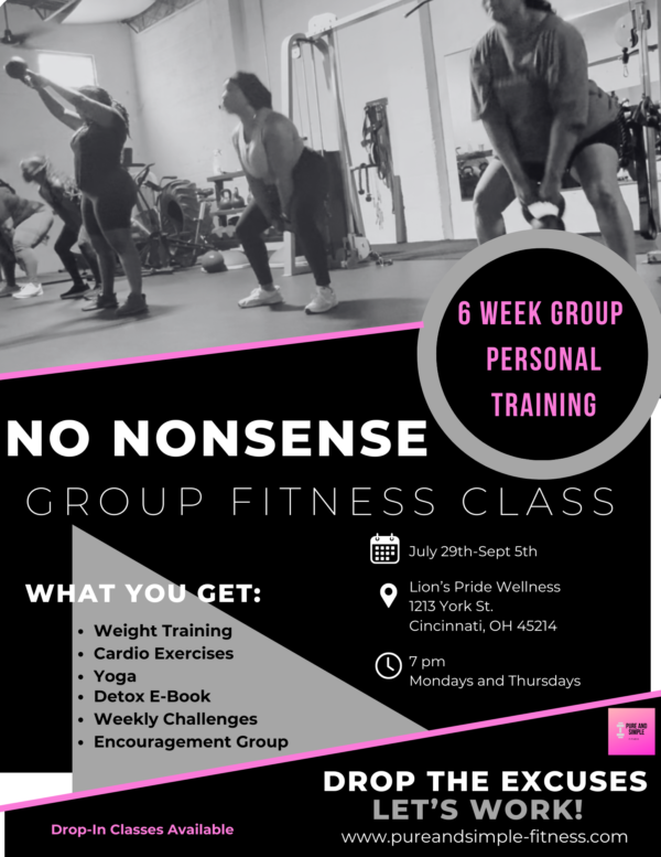 No Nonsense Bootcamp  (drop in class)