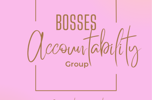 Bosses Accountability Group flyer